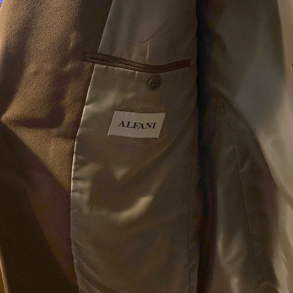 Men’s Brown Suede Sport Coat, Alfani
